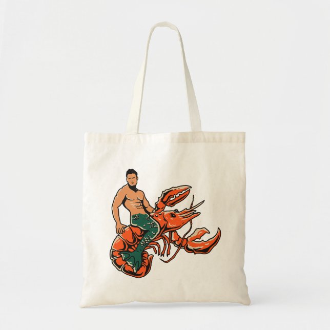 Bolso De Tela merman.ai (Frente)