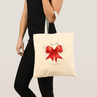 Bolso De Tela Merry Bow Charm