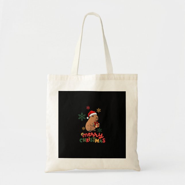 BOLSO DE TELA MERRY CHRISTMAS (Frente)