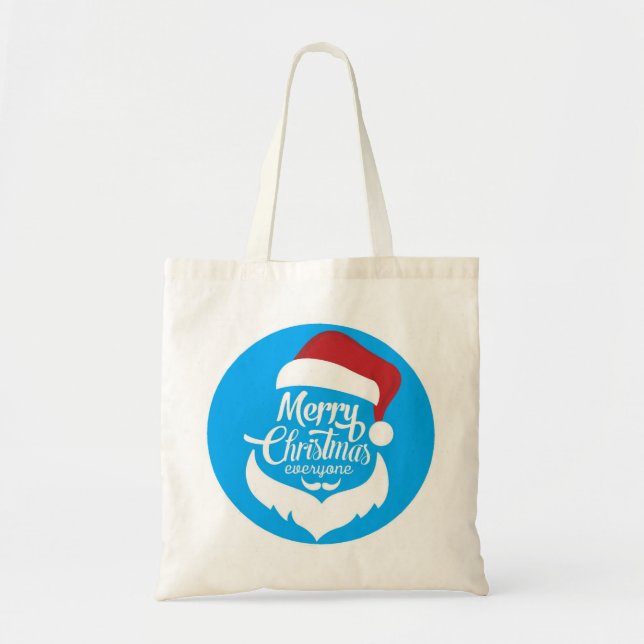 Bolso De Tela Merry Christmas (Frente)