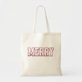 Bolso De Tela Merry Christmas Tote Bag