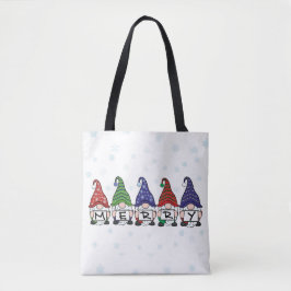 Bolso De Tela Merry Gnomes