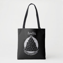Bolso De Tela Merry Gothmas personalizado