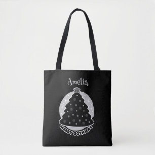 Bolso De Tela Merry Gothmas personalizado