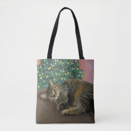 Bolso De Tela Merry Mischief - Navidades Kitty
