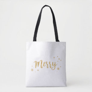 Bolso De Tela Merry (oro)