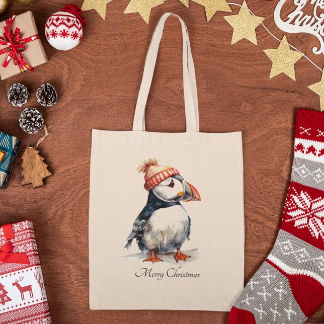 Bolso De Tela Merry Puffin, personalizado (Subido por el creador)