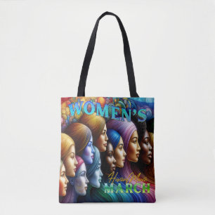 Bolso De Tela Mes de la historia de la mujer