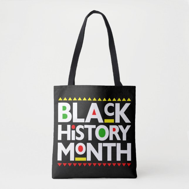 Bolso De Tela Mes de la historia negra Melanin Hombres Mujeres C (Anverso)