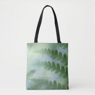 Bolso De Tela Mes de la Tierra Poética - Tote de Fern Meditativ