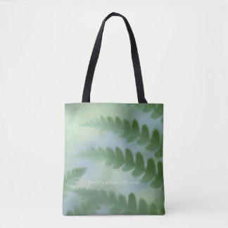 Bolso De Tela Mes de la Tierra Poética - Tote de Fern Meditativo