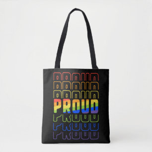 Bolso De Tela Mes del Orgullo Gay Lesbiana Bisexual LGBT