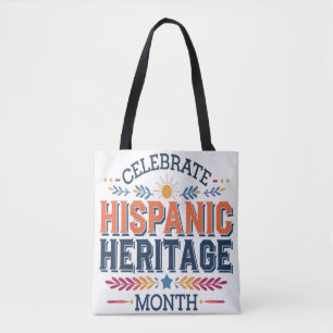Bolso De Tela Mes del patrimonio hispano