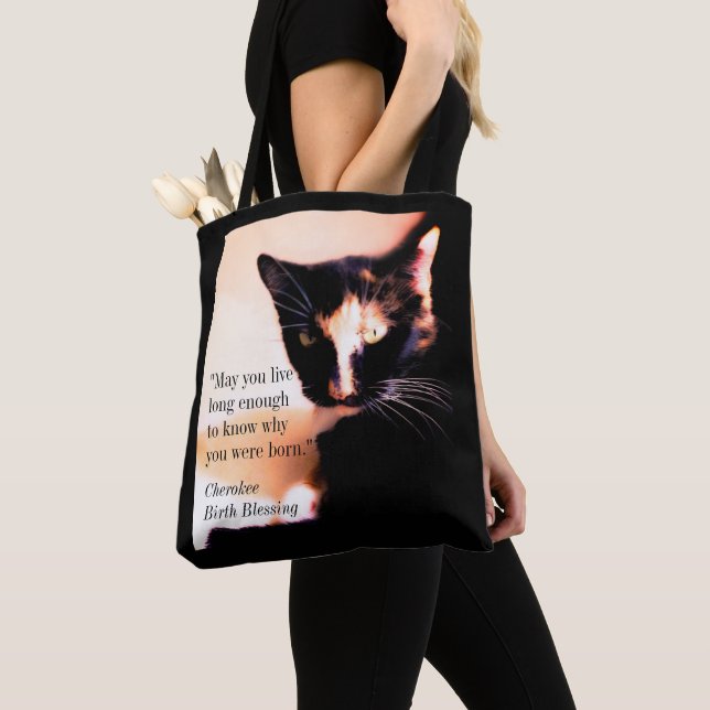 Bolso De Tela Messenger de Cat (Detalle)