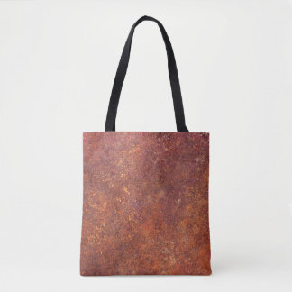 Bolso De Tela Metalizado rústico: superficie texturada.