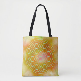 Bolso De Tela Metatrón, chakra, zen, geométrico sagrado, ángel,