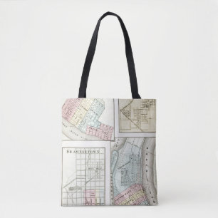 Bolso De Tela Metrópoli, Shawneetown, El Cairo y Pinckneyville