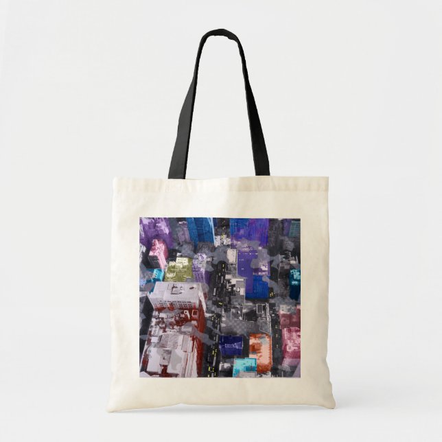 Bolso De Tela Metrópoli VIIII (Frente)