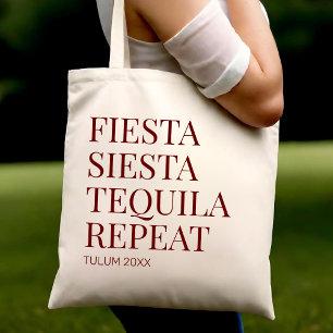 Bolso De Tela México Boda Bienvenida Fiesta Beach Bachelorette