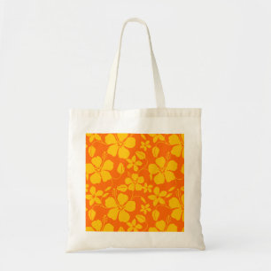 BOLSO DE TELA MEZCLA DE NARANJA HULA HAWAIANA (HIBISCO)