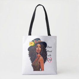 Bolso De Tela mezclado con tote de amor