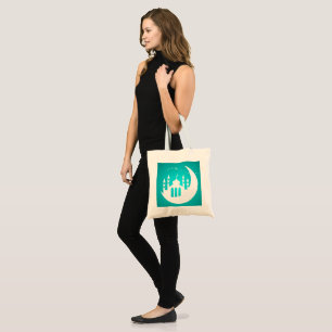 Bolso De Tela Mezquita en la luna
