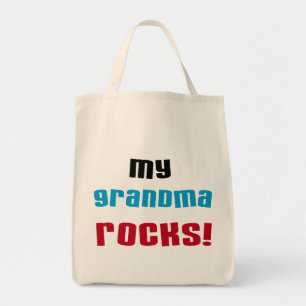 Bolso De Tela Mi abuela roca camisetas y regalos
