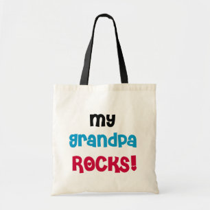 Bolso De Tela Mi abuelo roca camisetas y regalos