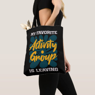 Bolso De Tela Mi actividad favorita es irme - Introvertido diver