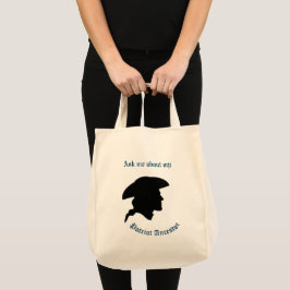 Bolso De Tela Mi ancestro patriota Tote Bag