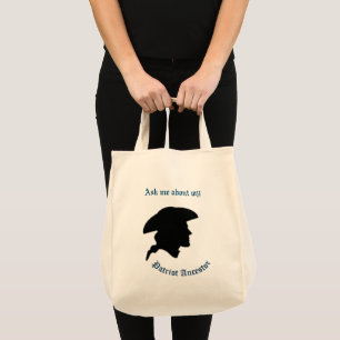 Bolso De Tela Mi ancestro patriota Tote Bag
