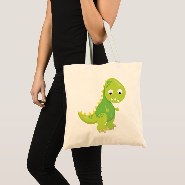 Bolso De Tela Mi bebé dinosaurio (Anverso (producto))