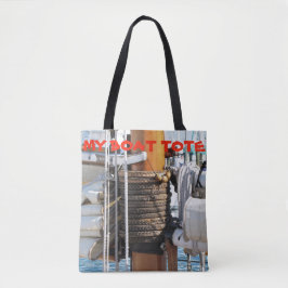 Bolso De Tela Mi bote Tote Bag