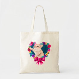 Bolso De Tela Mi Bunny Valentine