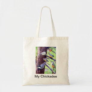 Bolso De Tela Mi Chickadee