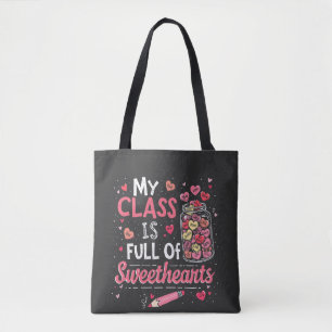 Bolso De Tela Mi clase está llena de novios. Valentine