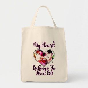 Bolso De Tela Mi Corazón Pertenece A Thai BL