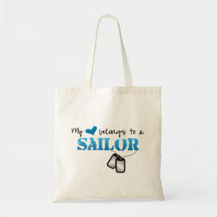 Bolso De Tela Mi Corazón Pertenece A Un Marinero