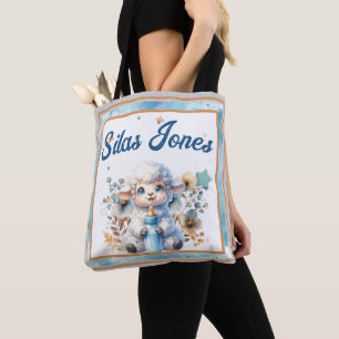 Bolso De Tela Mi Cordero Pequeño