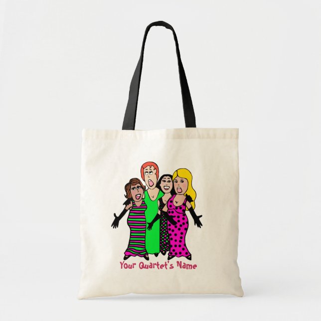 Bolso De Tela Mi cuarteto (Frente)