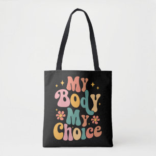 Bolso De Tela Mi cuerpo, mi elección Feminista Pro elección