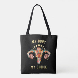 Bolso De Tela Mi cuerpo mi feminista elegido