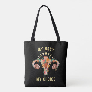 Bolso De Tela Mi cuerpo mi feminista elegido