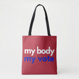 Bolso De Tela Mi cuerpo mi voto Roevember