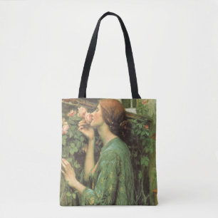 Bolso De Tela Mi dulce rosa, o Alma de la rosa por Waterhouse