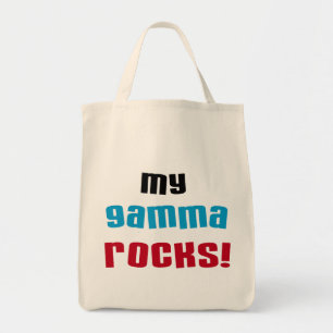 Bolso De Tela Mi gamma roca camisetas y regalos