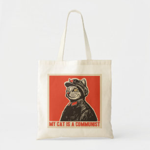 Bolso De Tela Mi gato es comunista