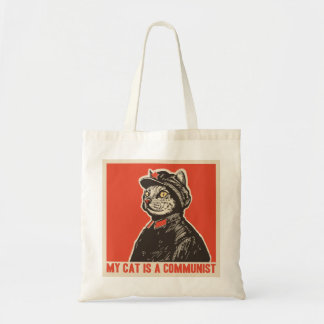Bolso De Tela Mi gato es comunista