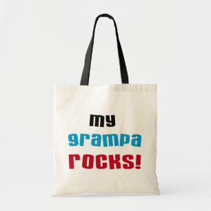 Bolso De Tela Mi Grampa roca camisetas y regalos