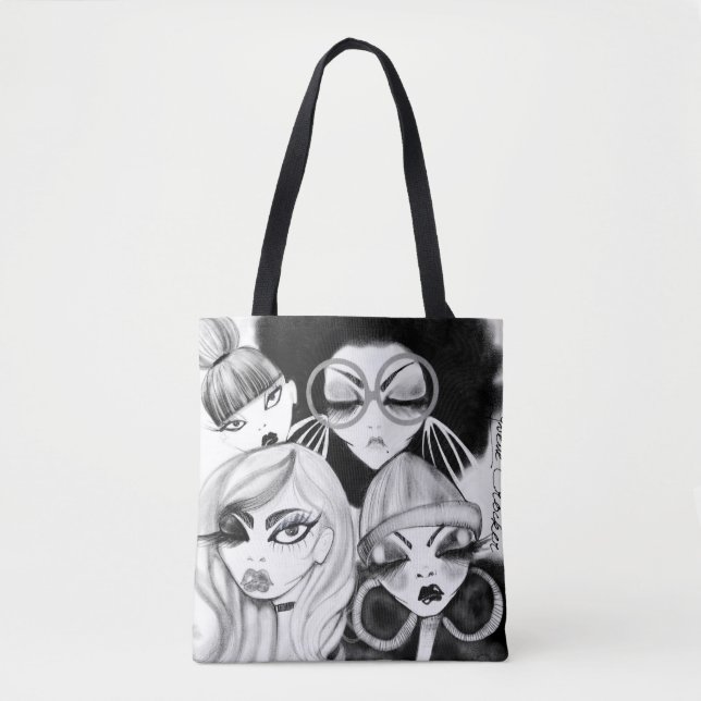 Bolso De Tela Mi hermana Tote (Anverso)